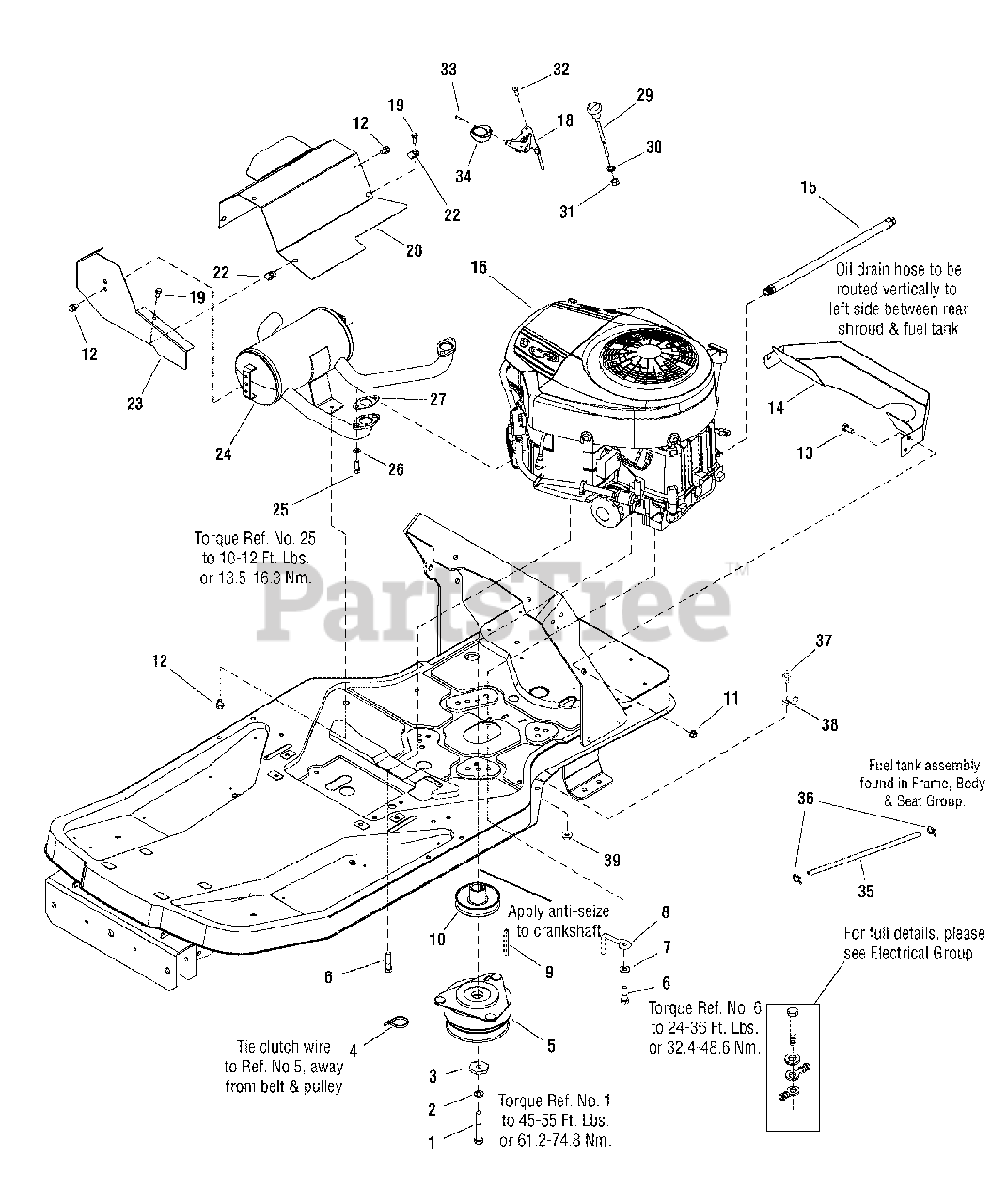 Craftsman 107.287910 (7800340) Craftsman ZTS7500 Series 50" ZeroTurn