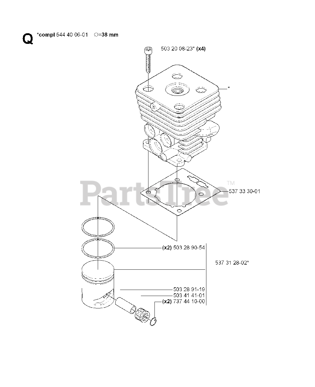 jonsered brush cutter parts