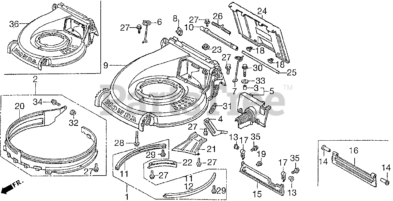Honda hr195 mower 2025