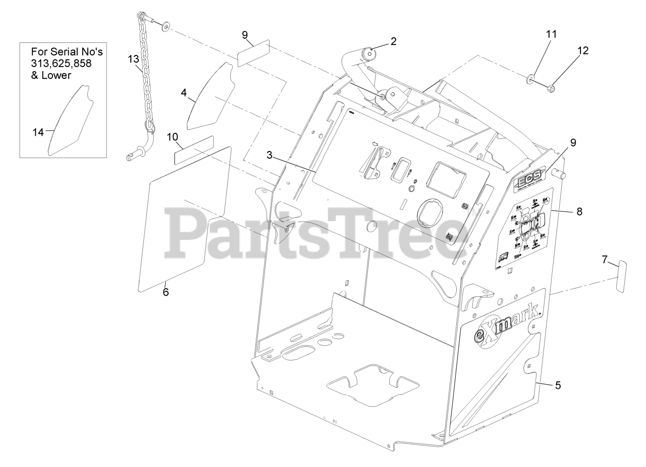 Exmark VTX730EKC524 - Exmark 52