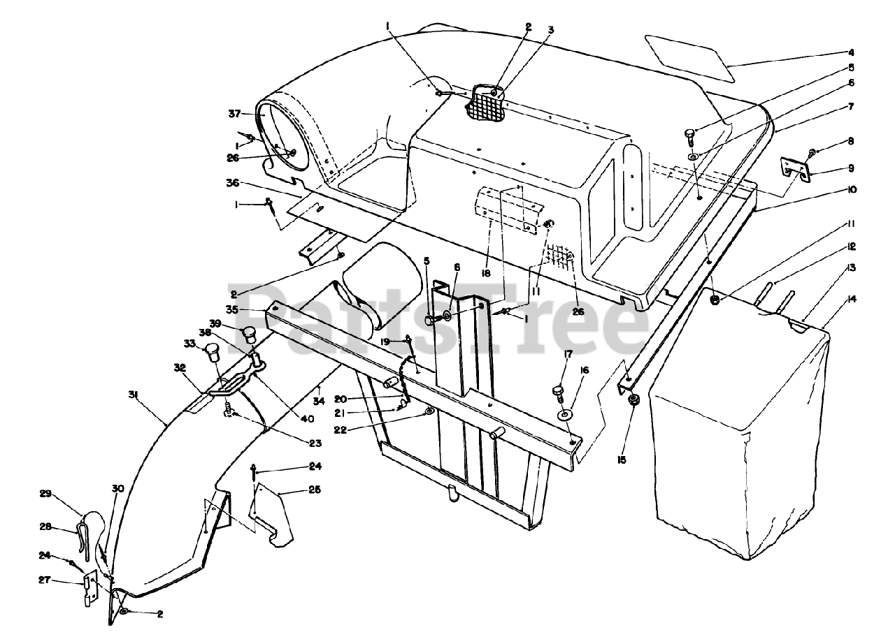 Toro 56177 (1232) Toro RearEngine Riding Mower (SN 010000001