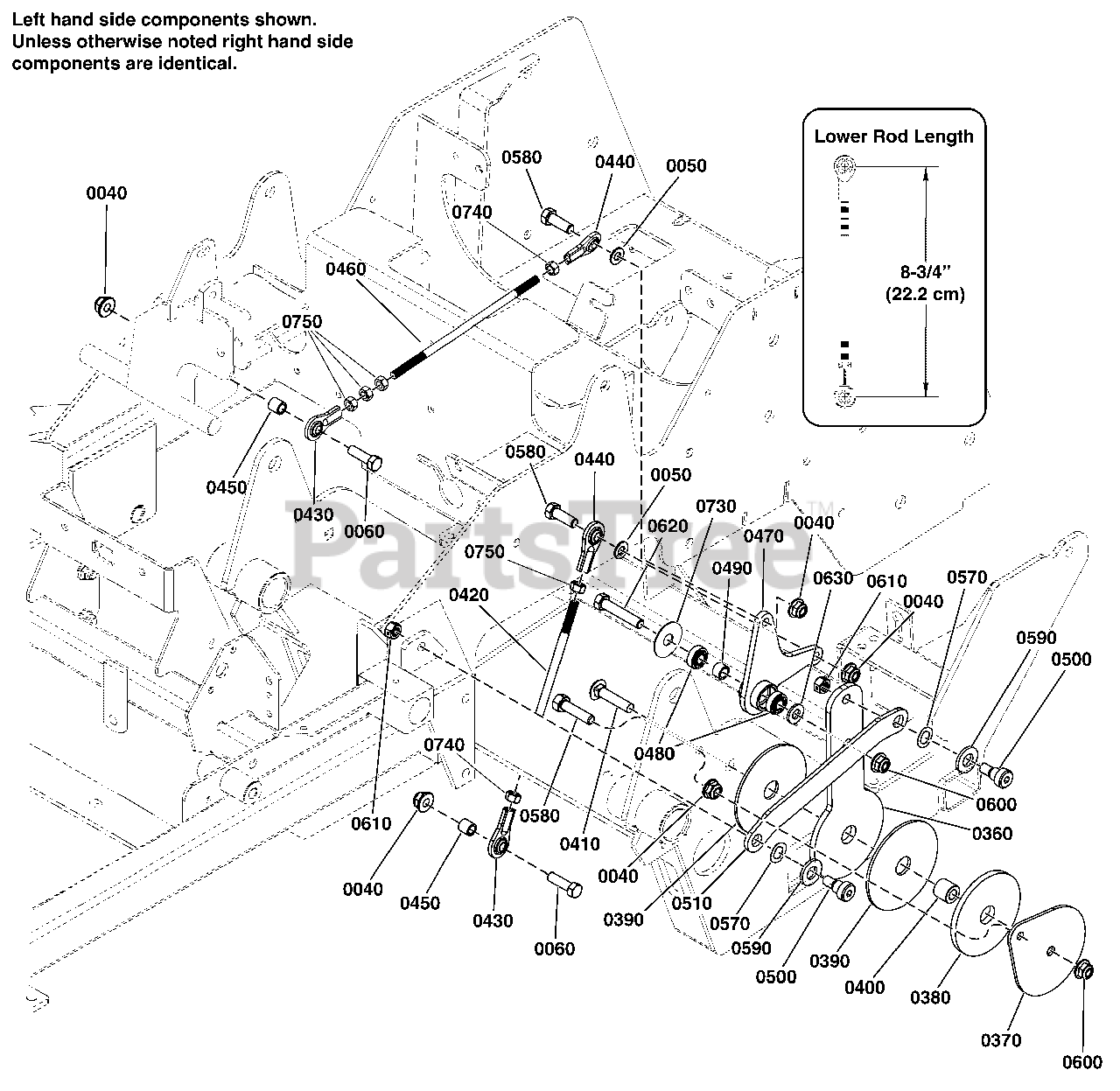 Ferris IS 600Z 5901837 Ferris IS600Z Series 48 Zero Turn Mower 19hp Kawasaki Side Discharge Motion Control Group Control System Parts Lookup with Diagrams PartsTree