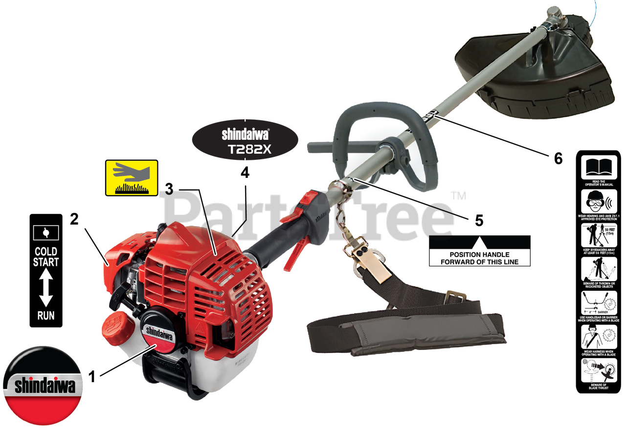 Shindaiwa t282 string clearance trimmer weed eater