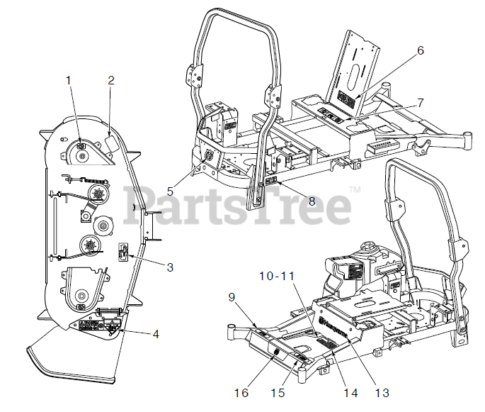 Husqvarna Z 454 (96798470100) Husqvarna 54" ZeroTurn Mower (201912