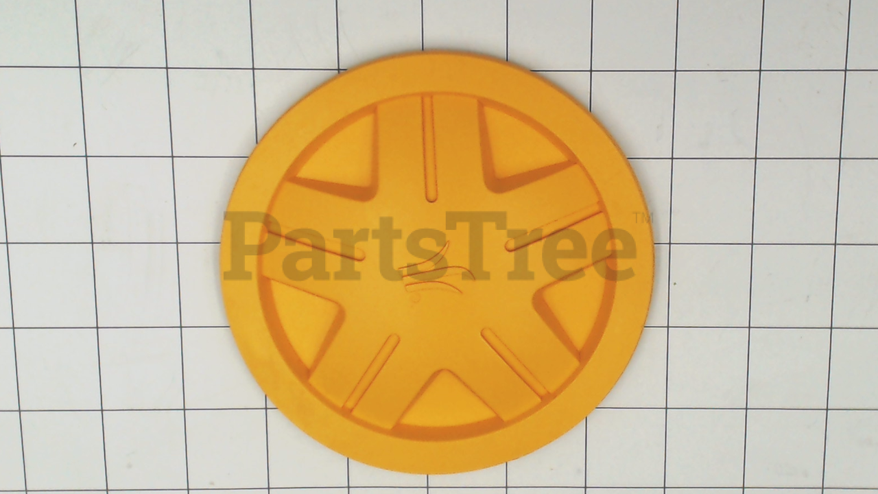 CUB 931-1825 - HUB CAP 4  YELLOW (Slide 1 of 1)