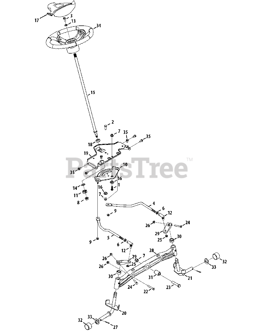 Cub Cadet Ltx 1042 Parts Diagram