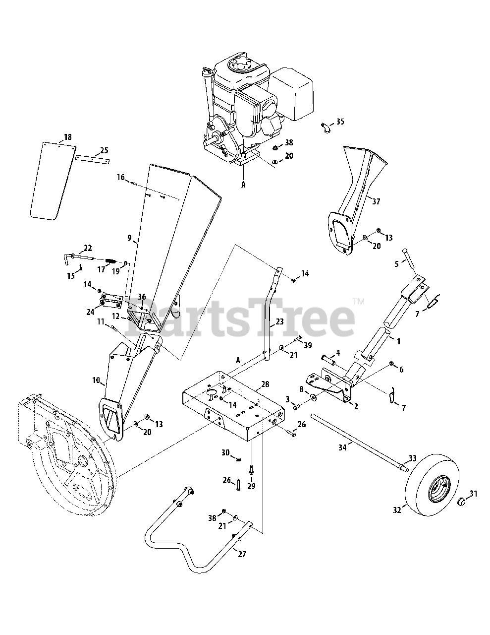 Troy Bilt Cs 4325 24b 424m711 Troy Bilt Chipper Shredder 2013