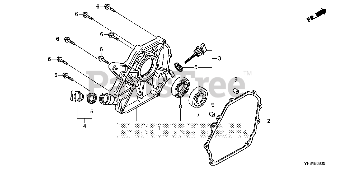 Honda WH15 XT A (WAJT) Honda Water Pump, Made in Thailand (SN WAJT
