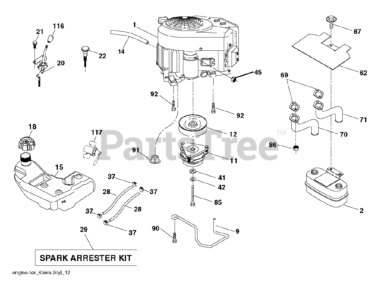 Husqvarna rz4623 carburetor hotsell