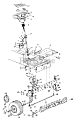 13BG698H022 Lawn Chief Lawn Tractor 1999 Cotter Company Parts Lookup with Diagrams PartsTree