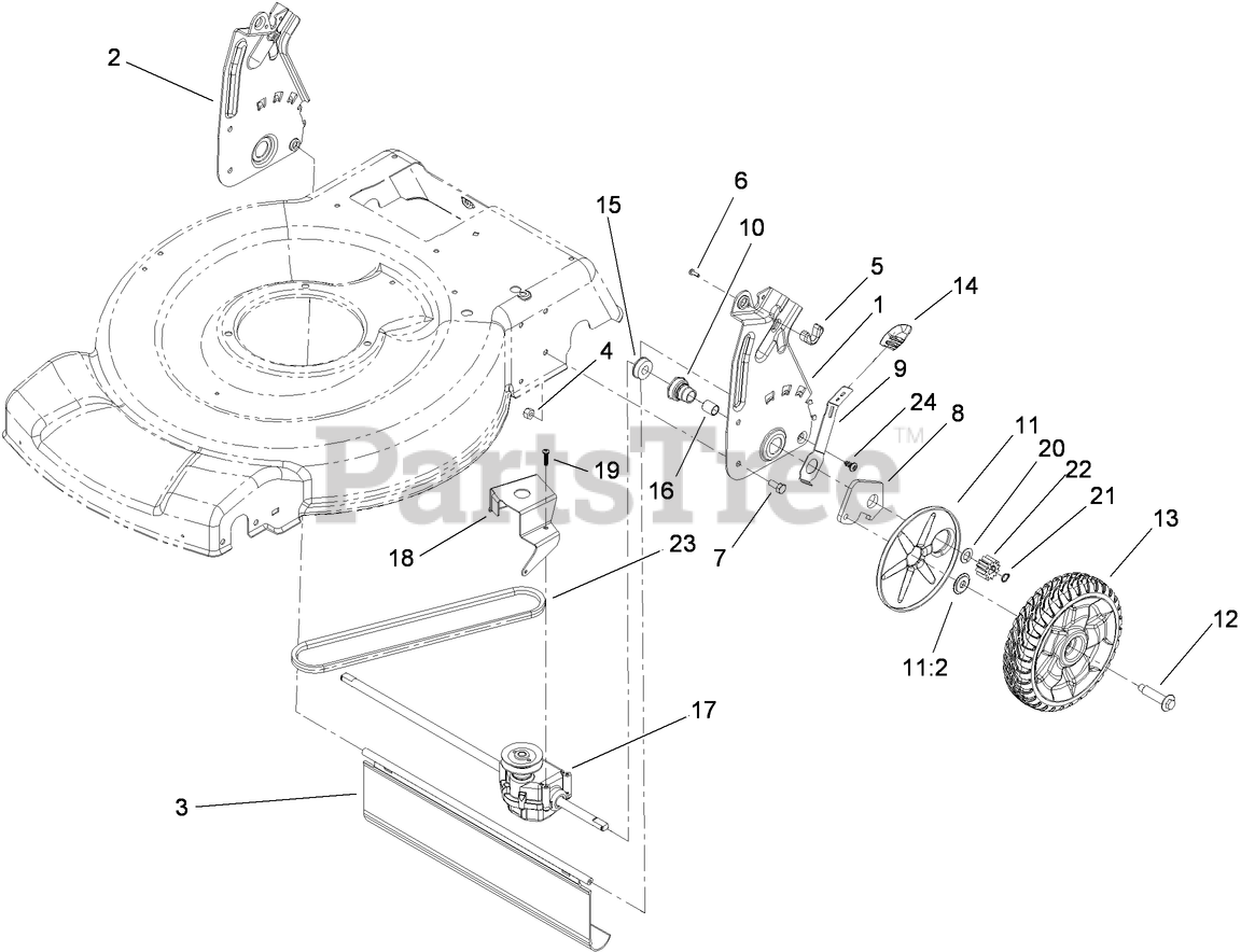Toro on sale 20332 parts