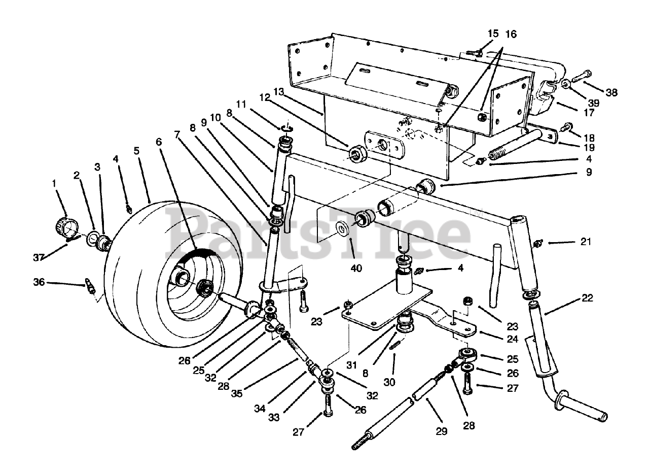 Toro 30610 (120) Toro ProLine RearEngine Riding Mower (SN 059001300