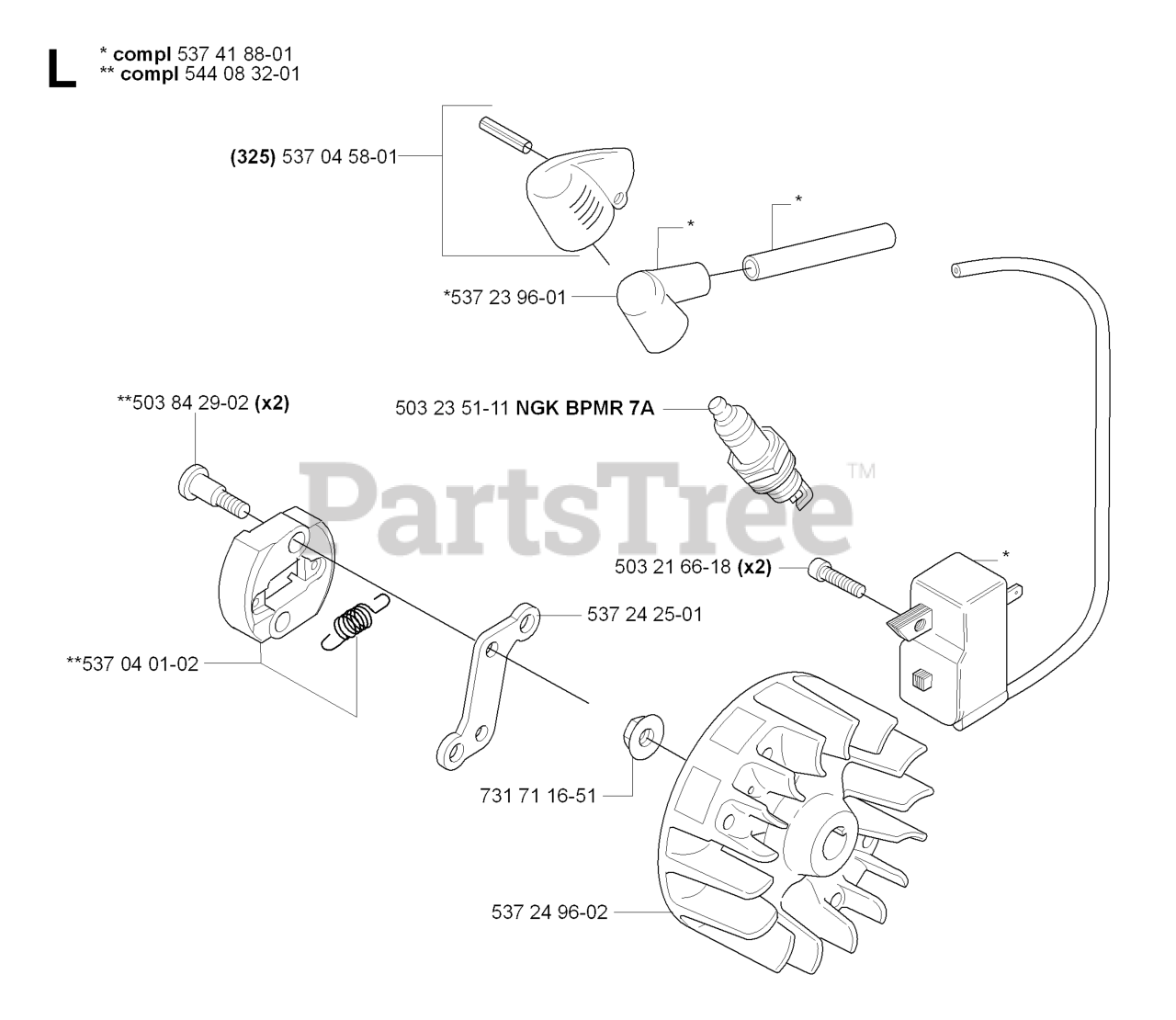 Husqvarna HA 850 Husqvarna Hedge Trimmer Attachment (SN 20090900001