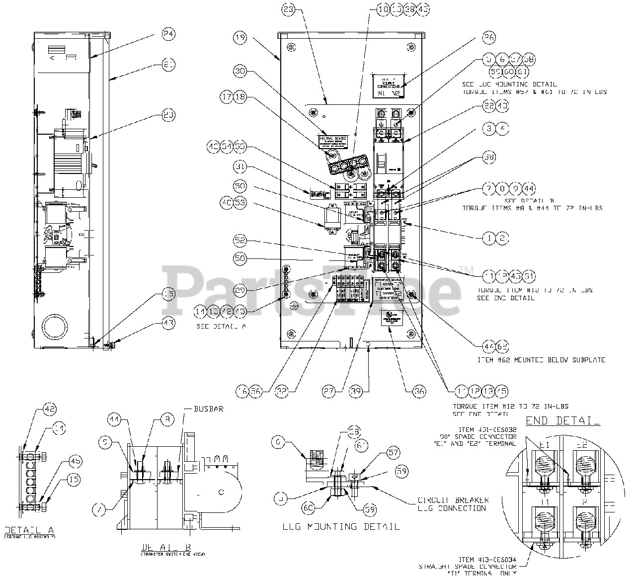 Generac Rtse200a3