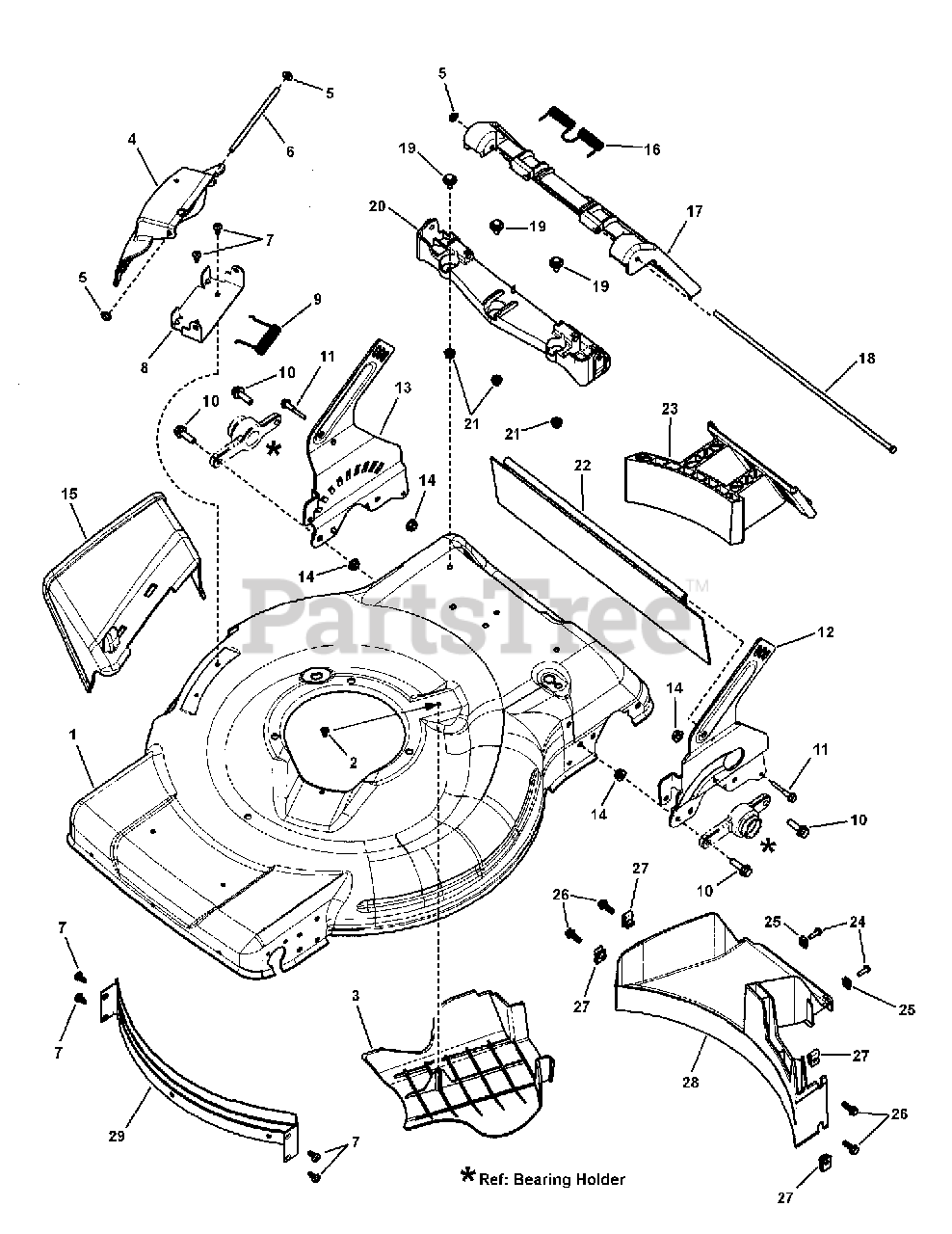 John Deere JS36 (7800575) John Deere 22" WalkBehind Mower (2010