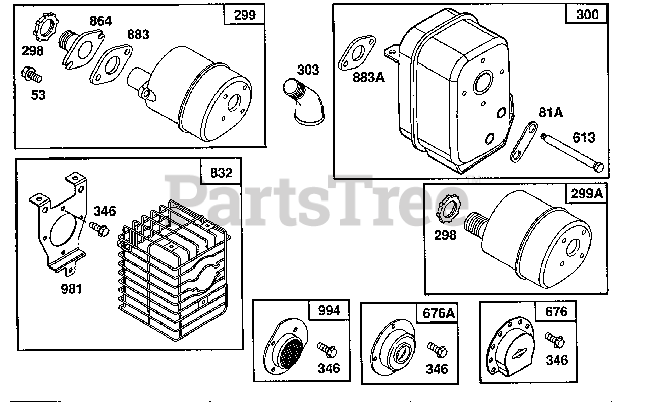 Briggs & Stratton 80202228801 Briggs & Stratton Horizontal Engine