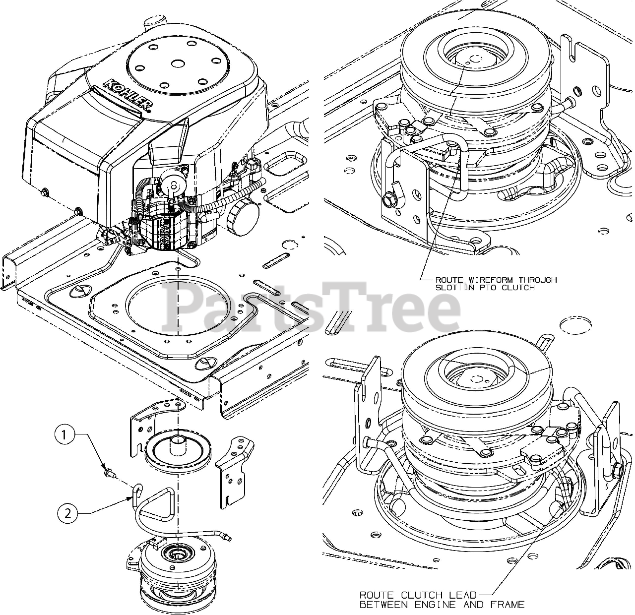 Cub Cadet PRO Z 100 EFI 160 S 53RWEFJU050 Cub Cadet 60