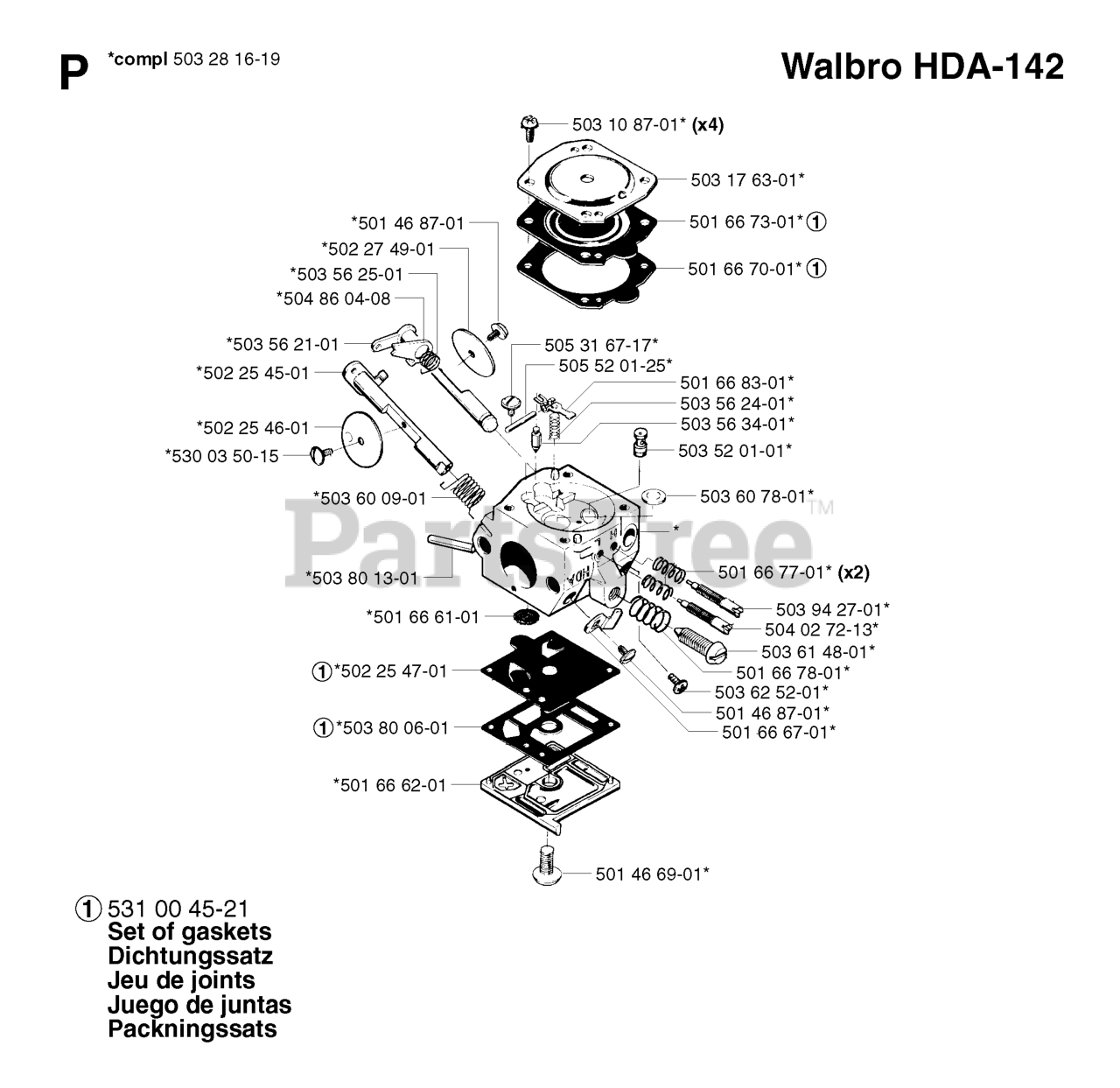 Husqvarna 250 PS Husqvarna Pole Saw (SN 20023500001 & Above