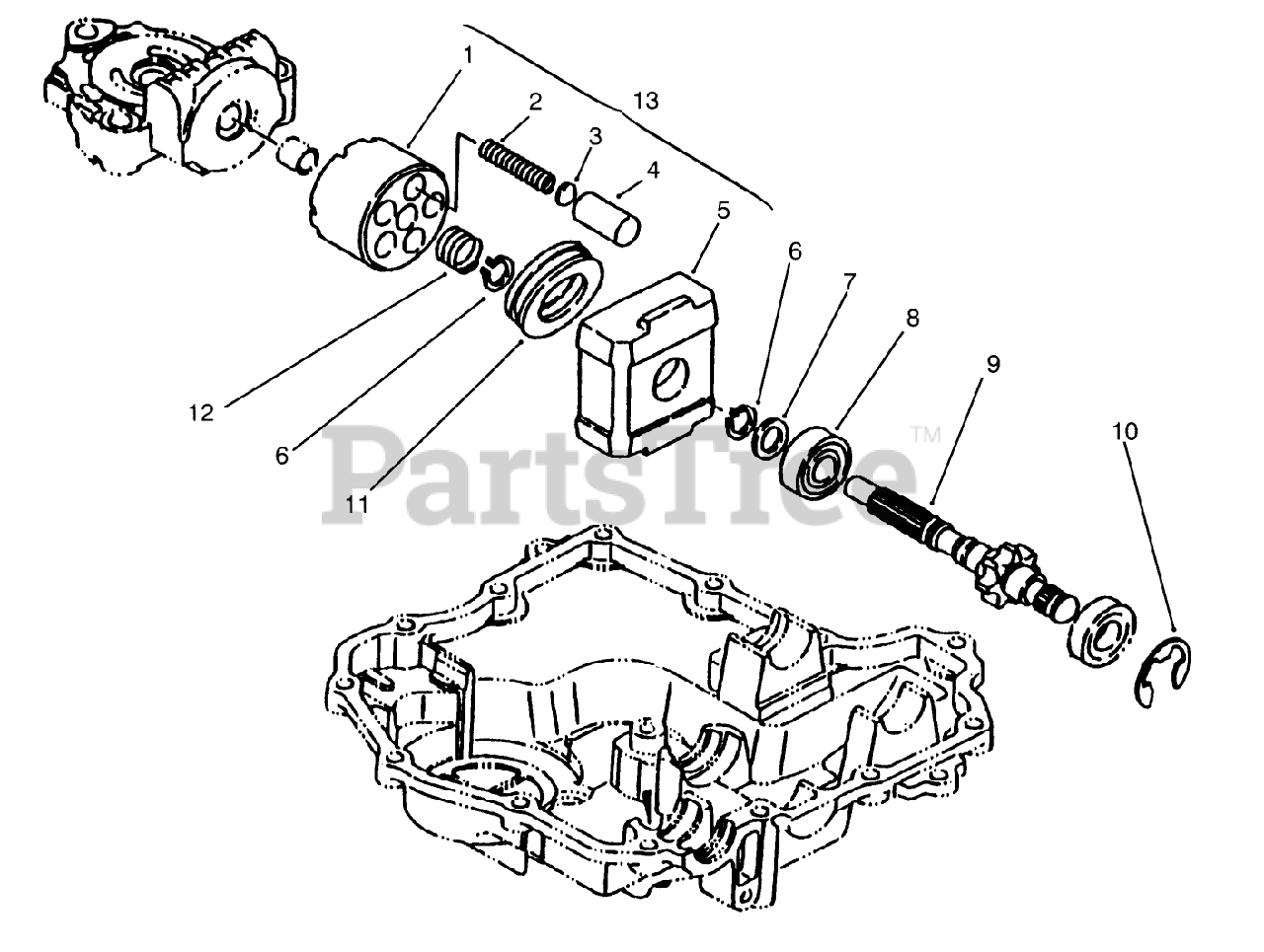 Toro 72084 (266H) Toro Yard Tractor (SN 059000001 059999999