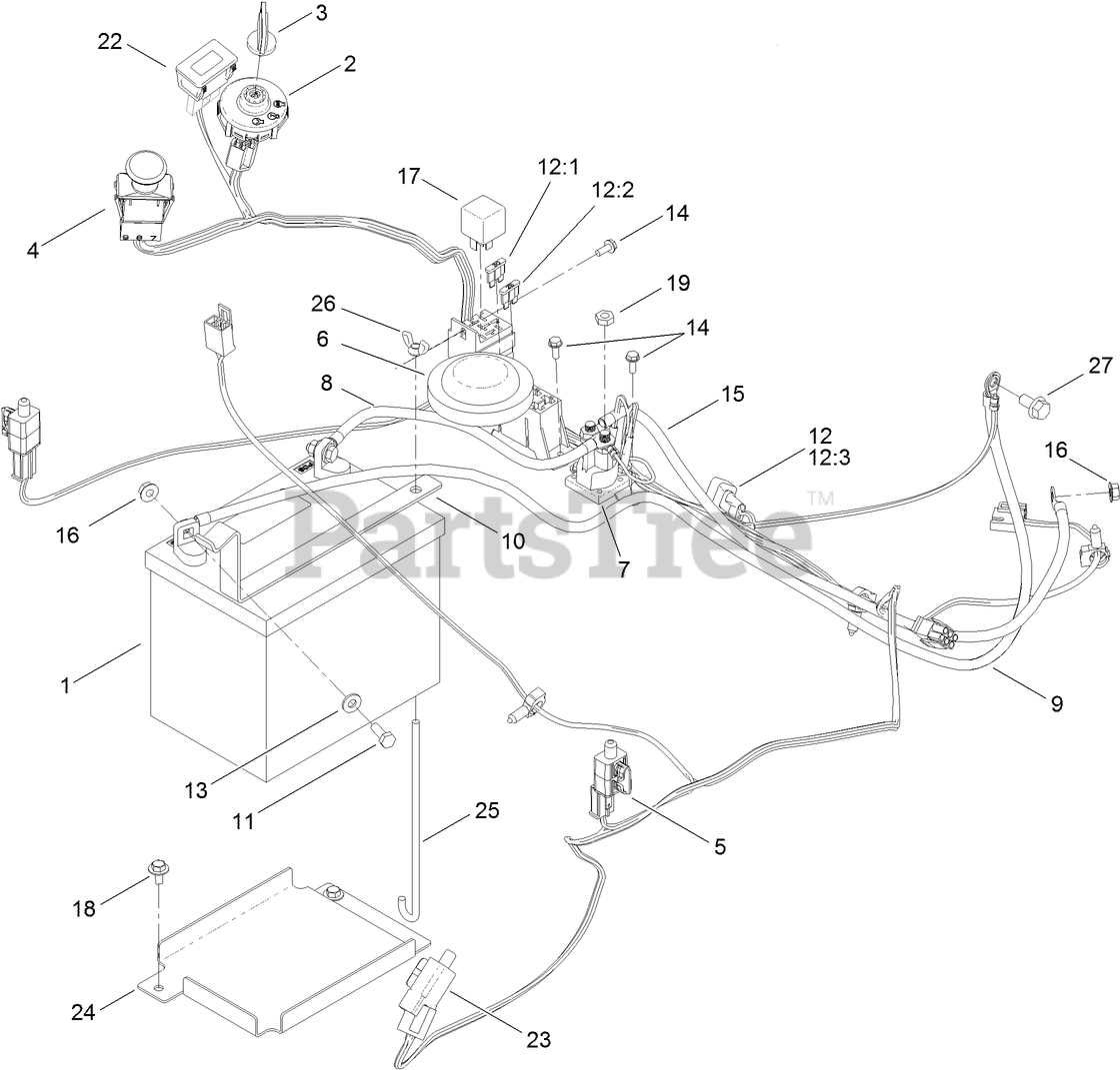 Toro 74842 (ZX 5420) Toro 54" Titan ZeroTurn Mower (SN 312000001