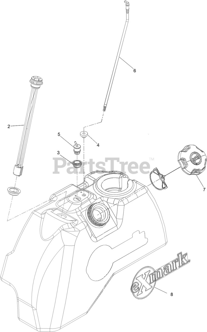 Exmark VXS730GKA48400 - Exmark 48