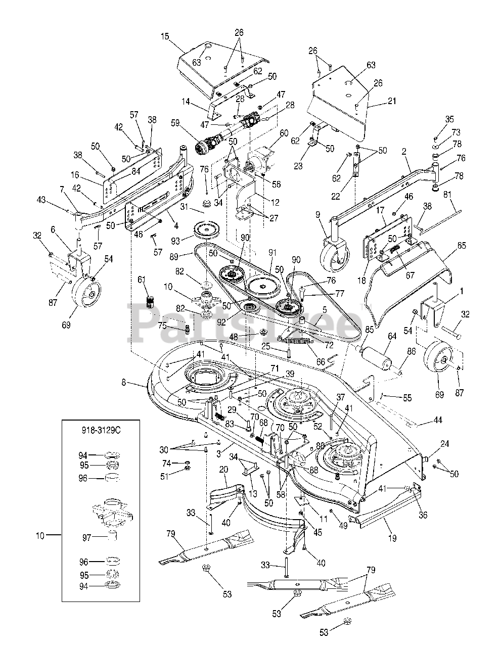 Cub Cadet Yanmar MM 60 RSe (59A40007727) - Cub Cadet Yanmar Tractor ...