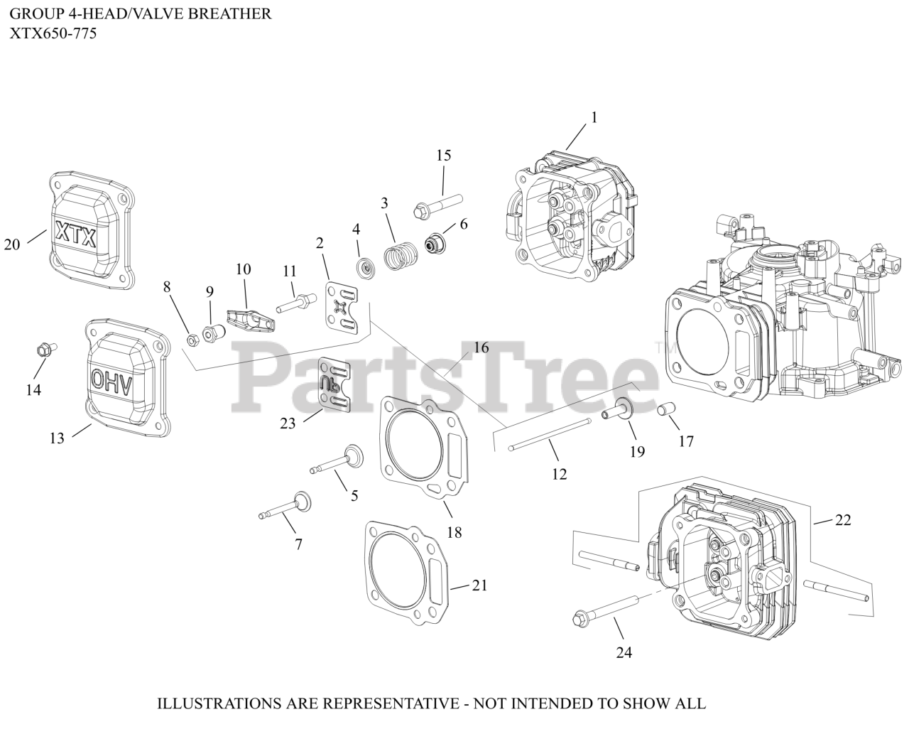 Kohler XTX9503002 Kohler XTX Series Engine, Basic Version, 9.5 ft