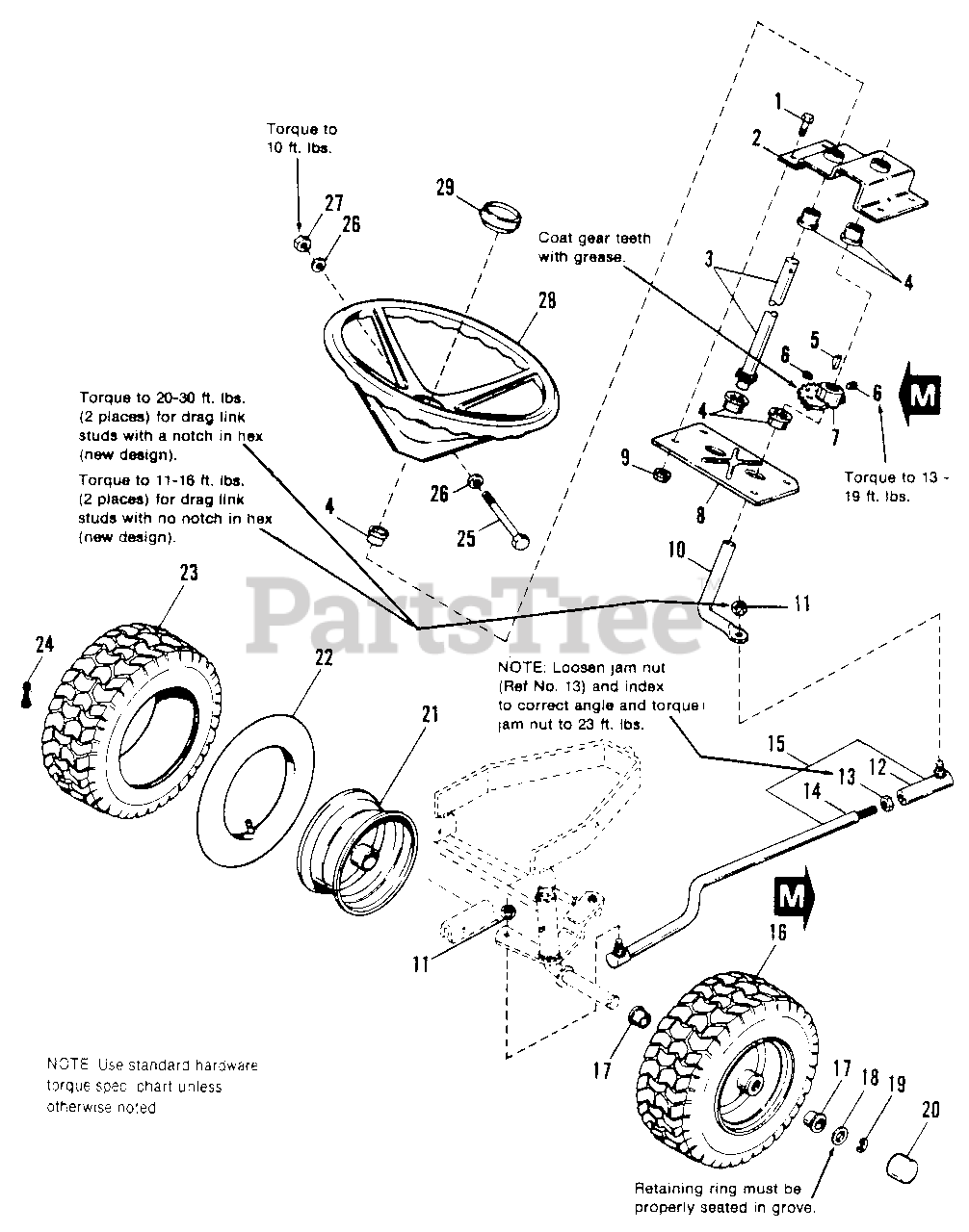 Simplicity lawn outlet tractor parts