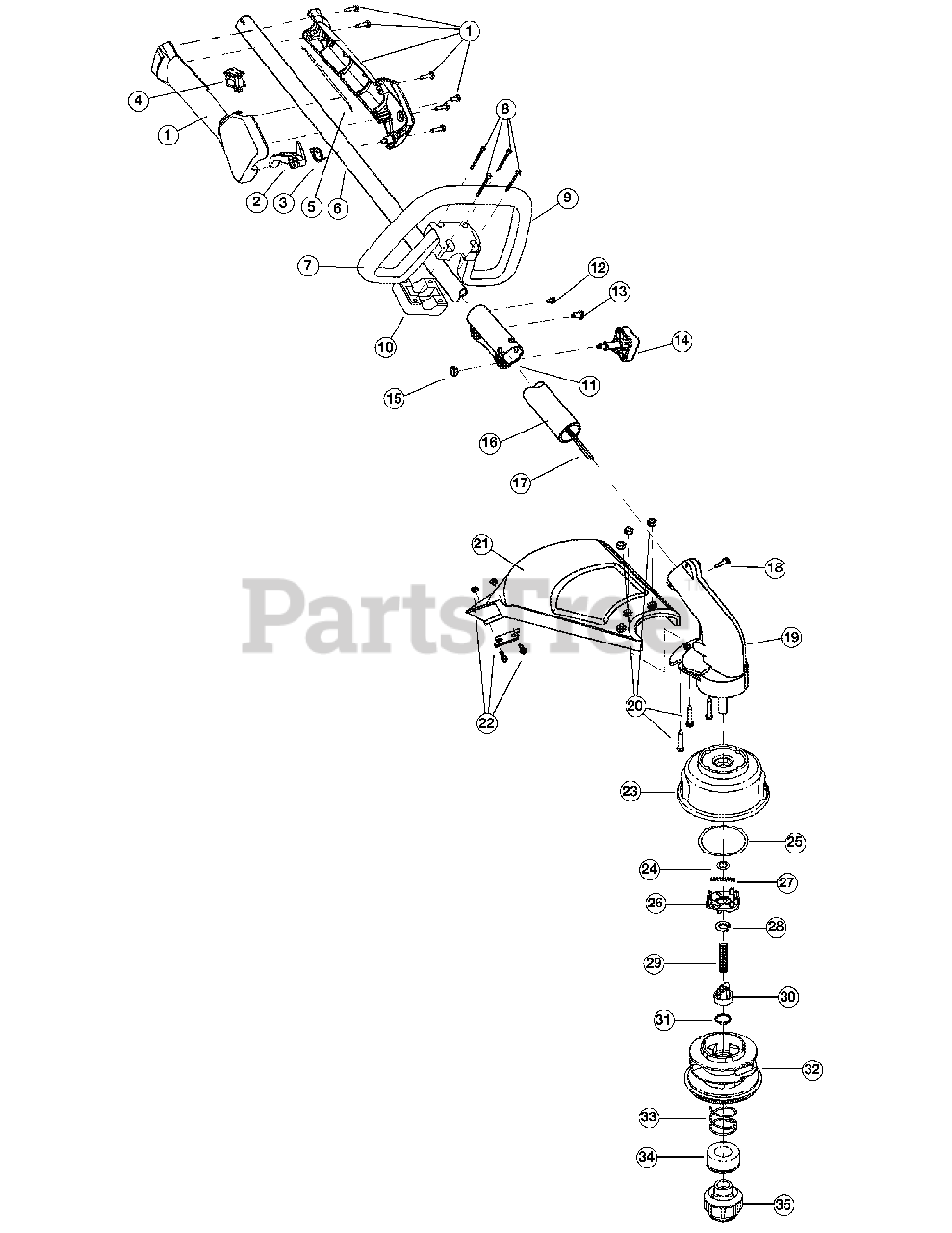 Troy Bilt TB 575 SS 41ADT57C966 Troy Bilt Big Red String Trimmer Boom Trimmer TB575SS Parts Lookup with Diagrams PartsTree