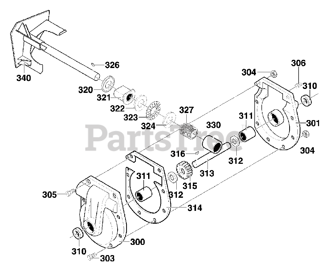 Craftsman 950.521212 (C950521212) Craftsman 29" Snow Thrower (2002