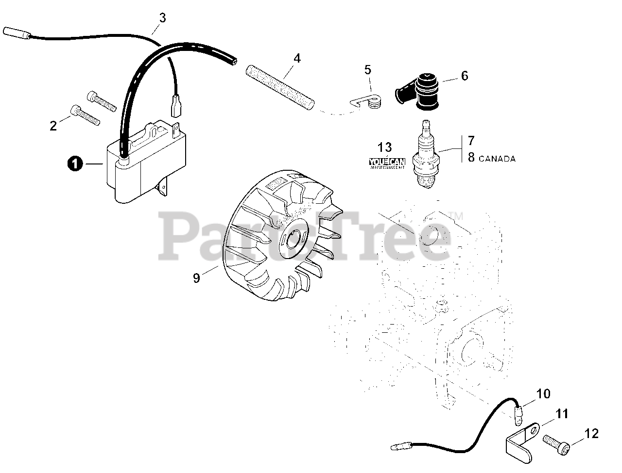 Echo SRM-225 - Echo String Trimmer (SN: T79813001001 - T79813999999