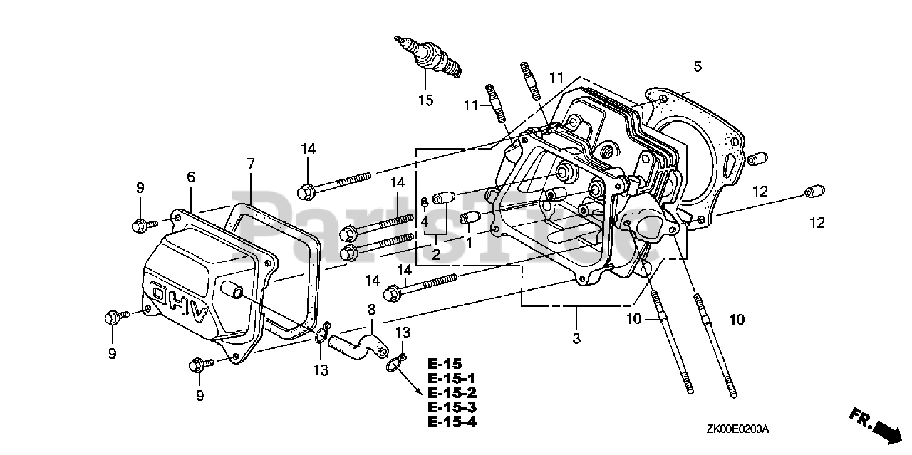 Honda Gx200T Wiring Diagram from www.partstree.com