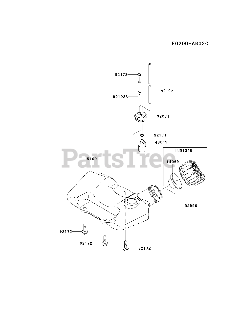 kawasaki string trimmer