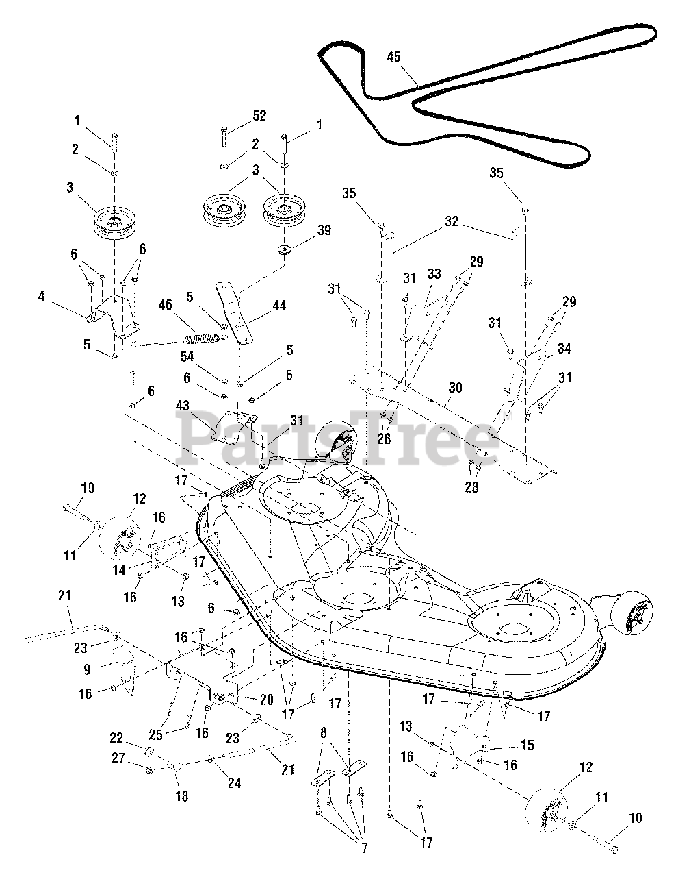 Zts 6000 sales craftsman mower