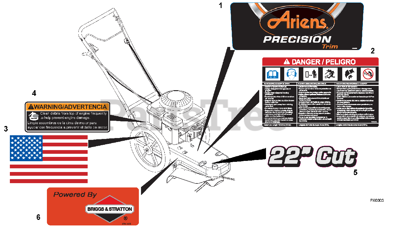 ariens 22 string trimmer