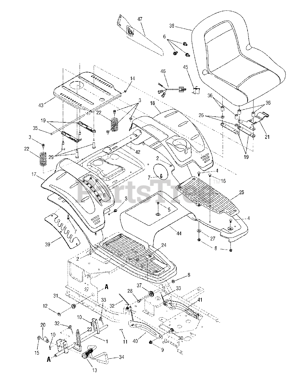 Craftsman 247289330 17ak9tkr099 Craftsman Revolution Zero Turn