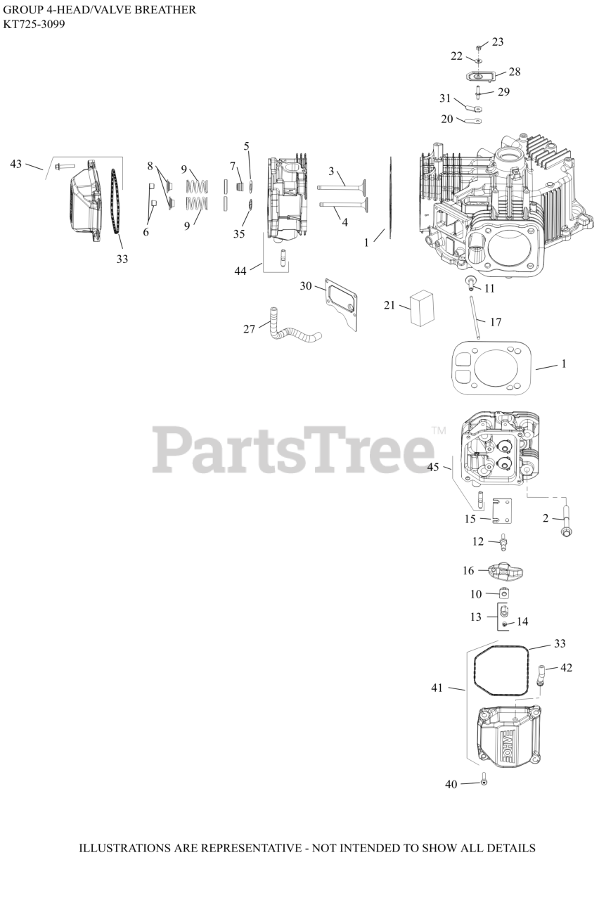 Kohler KT7253099 Kohler 7000 Series Engine, Made for Husqvarna, 22hp