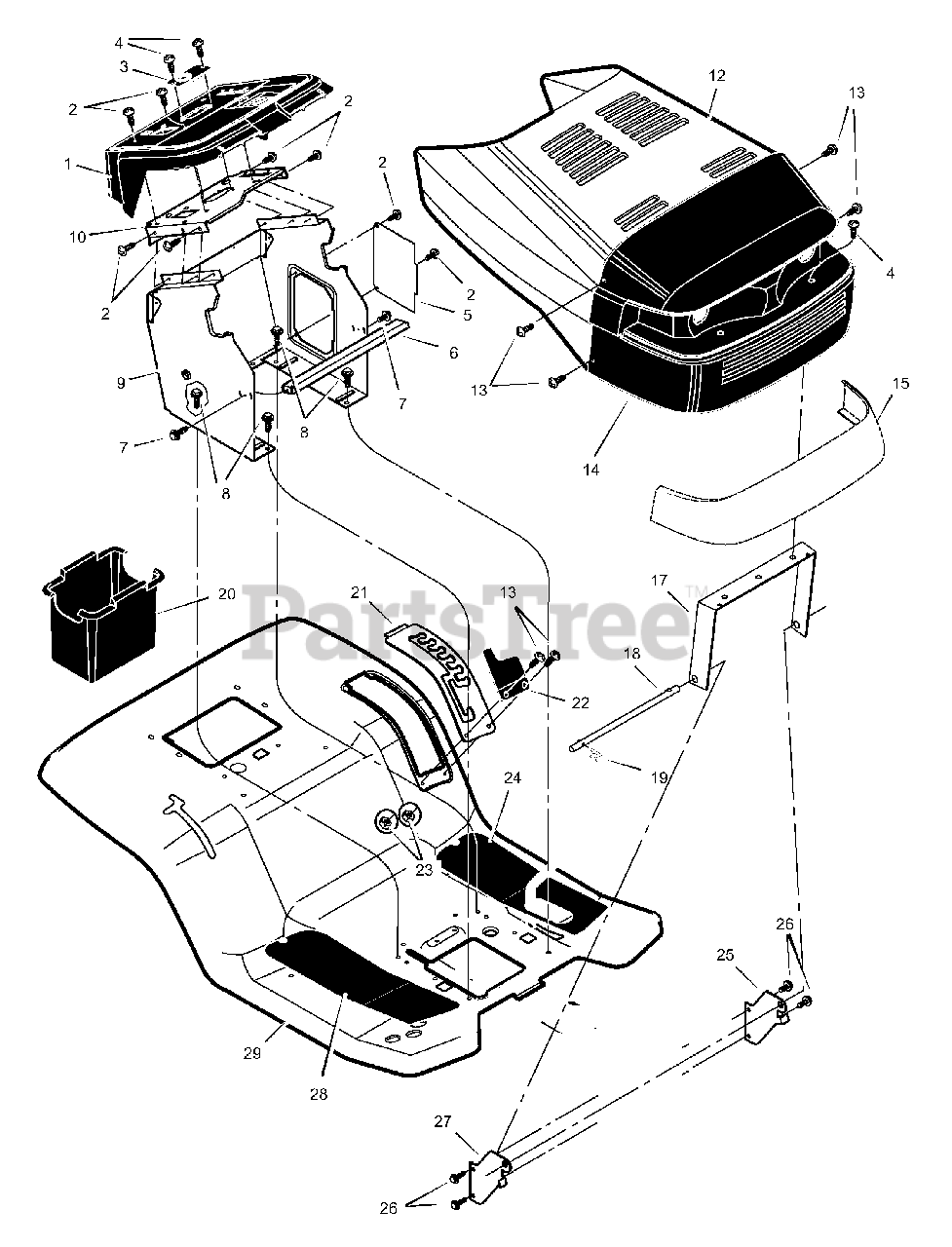 Murray riding lawn mower parts deals
