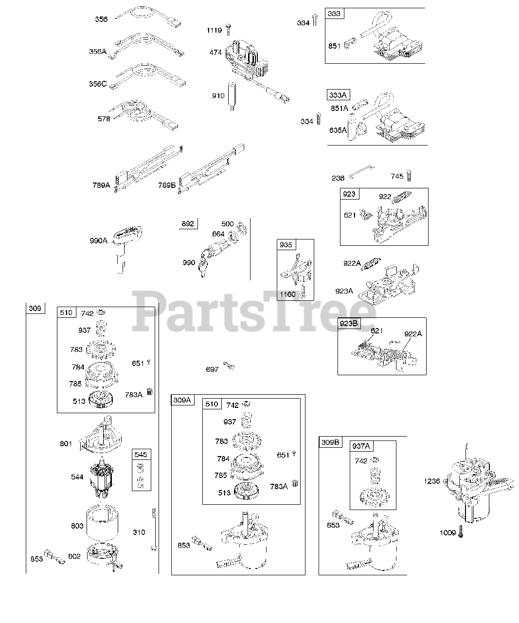 Briggs & Stratton 12J8022368E1 Briggs & Stratton Vertical Engine