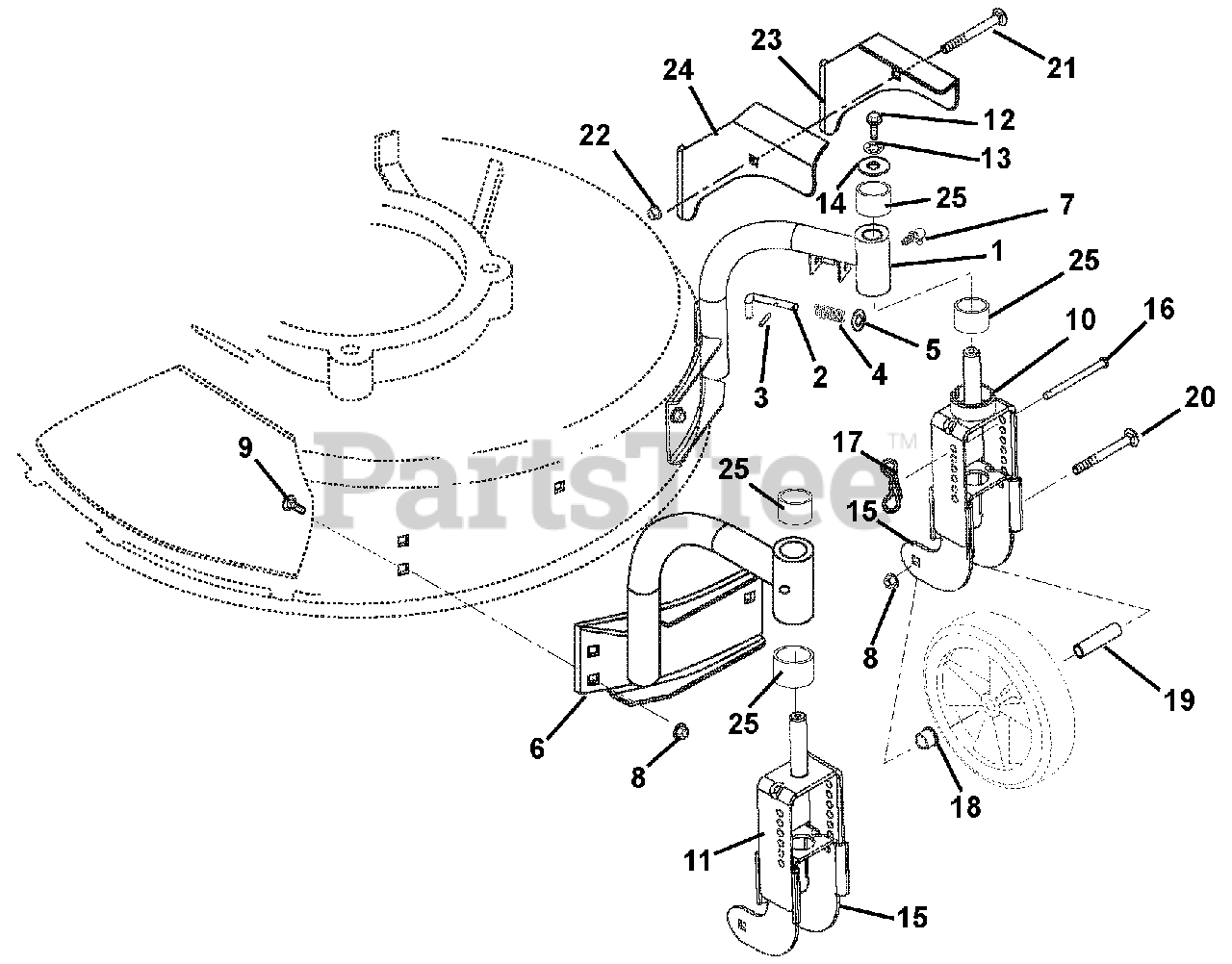 Ariens 911194 (LM 21 SW) Ariens 21" SelfPropelled WalkBehind Mower
