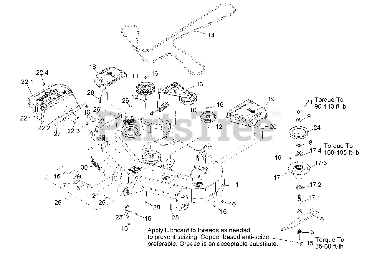 Exmark LZX27KC526CA Exmark 52" Lazer Z XSeries ZeroTurn Mower