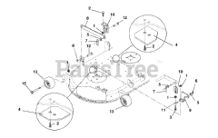915013 EZR 1742 Ariens 42 Zero Turn Mower 17hp Briggs Stratton SN 010055 Above Parts Lookup with Diagrams PartsTree