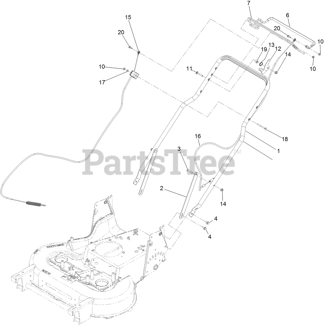 Exmark 30 Inch Mower Parts Diagram