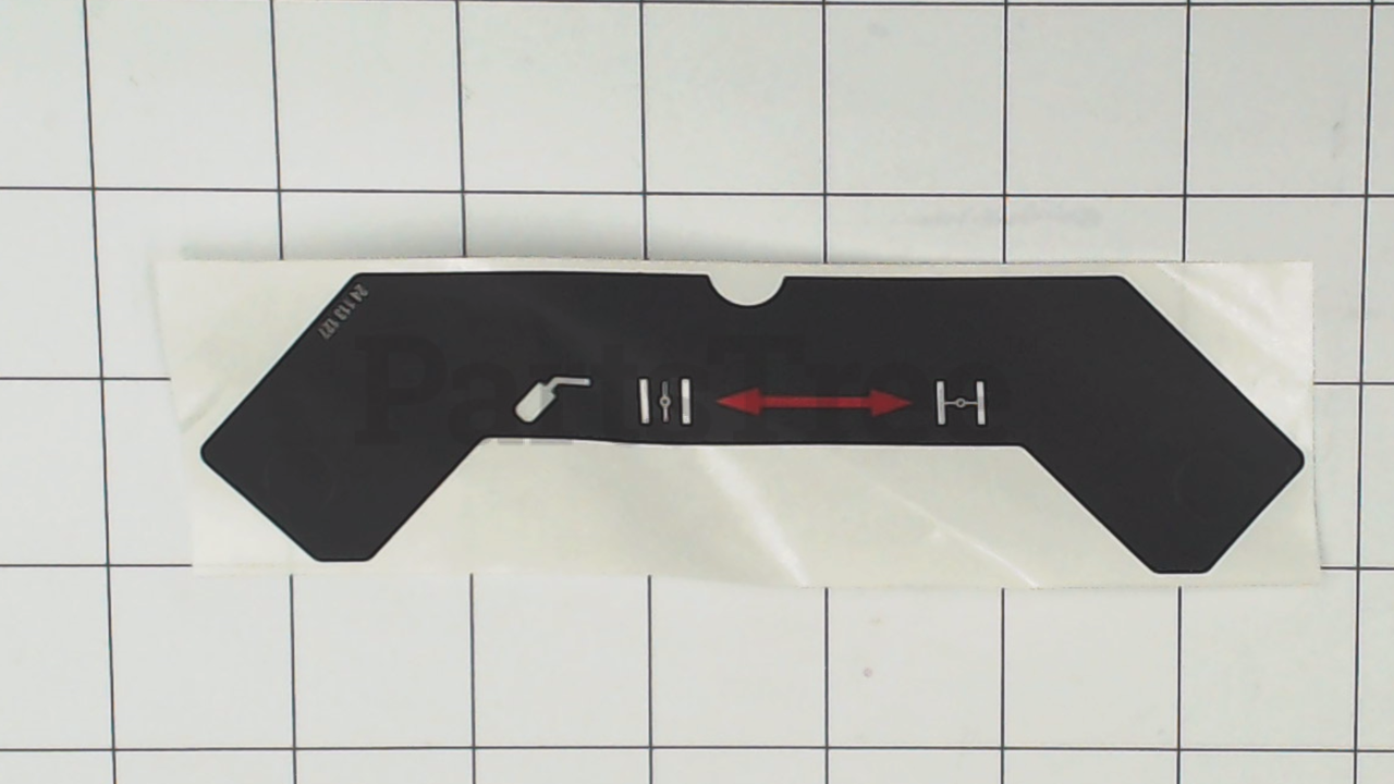 KOH 24-113-127-S - DECAL, CONTROL PAN (Slide 1 of 1)