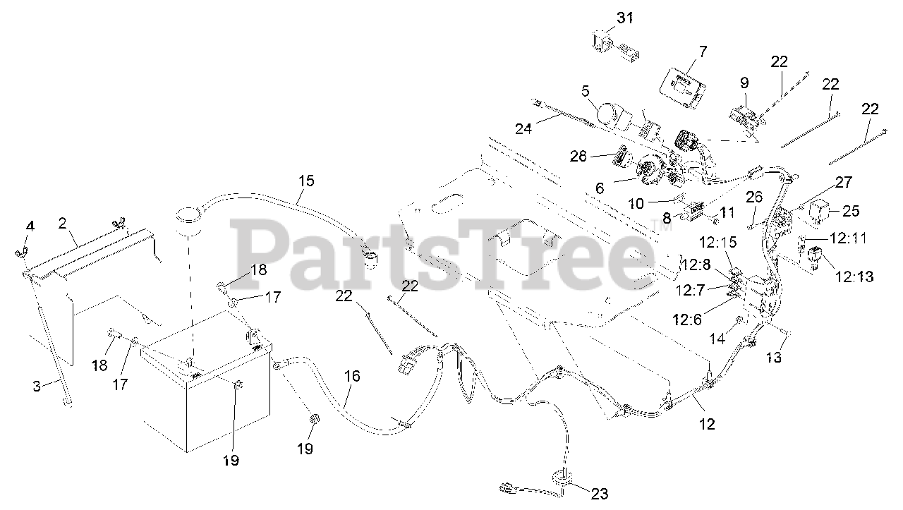 Exmark VTS740EKC60400 - Exmark 60" Vantage S-Series Stand-On Mower