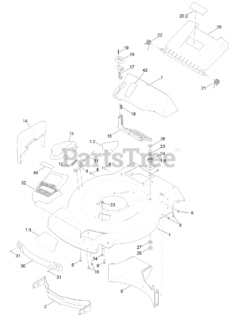 Toro on sale 20353 parts
