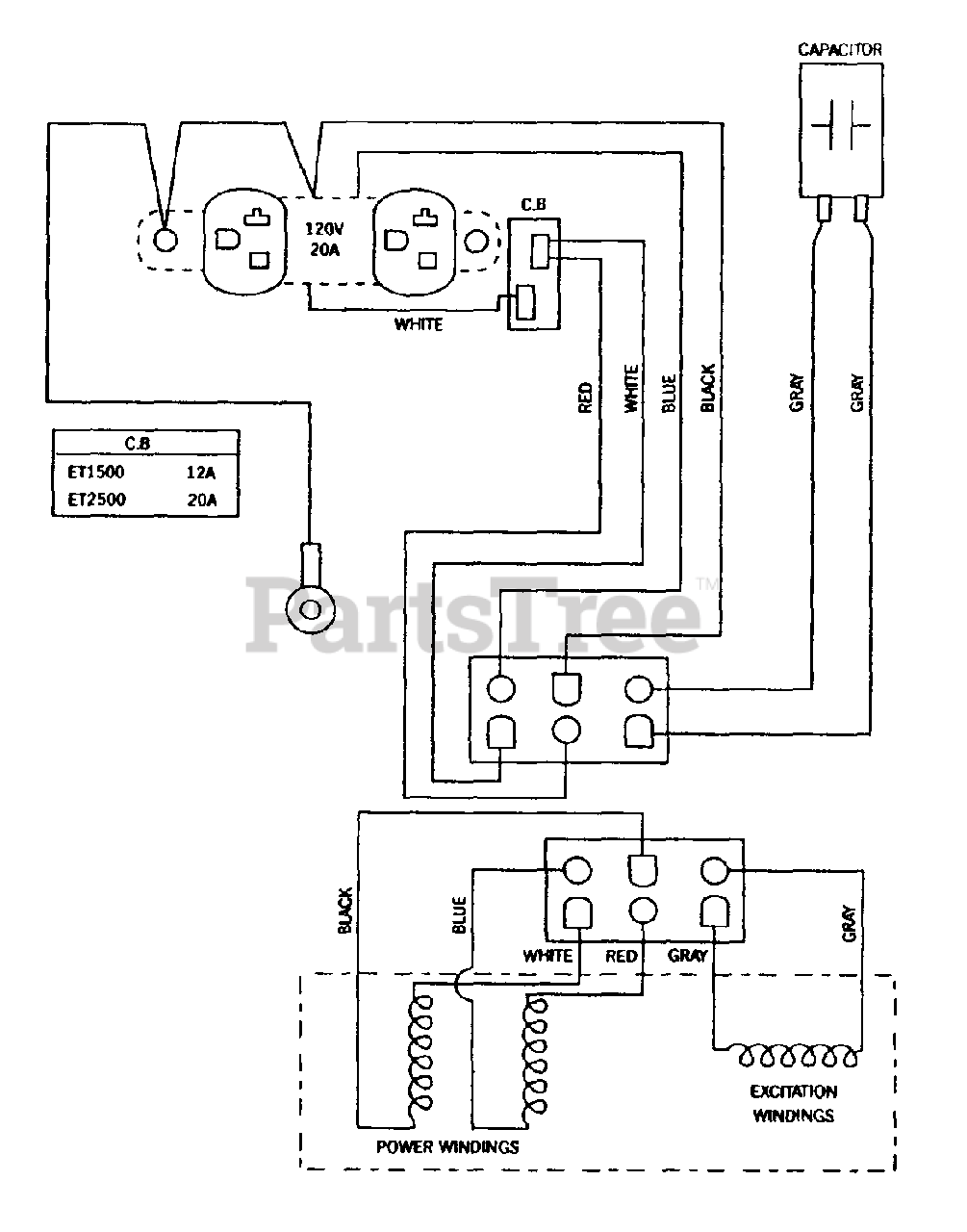 Honda Generator Parallel Wiring Diagram from www.partstree.com