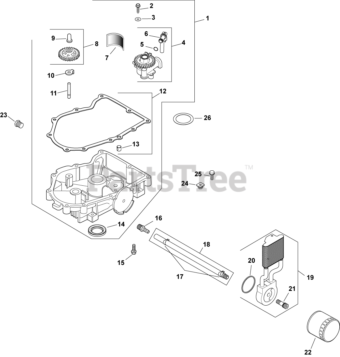 Kohler CV740-3144 - Kohler Command PRO Engine, Made for John Deere