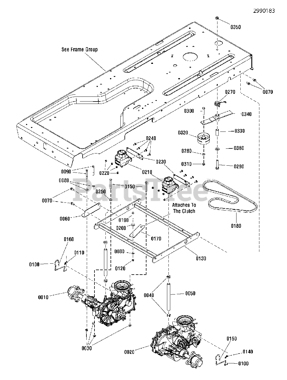 Snapper ZT 2752 (269103501) Snapper 300Z Series 52" ZeroTurn Mower