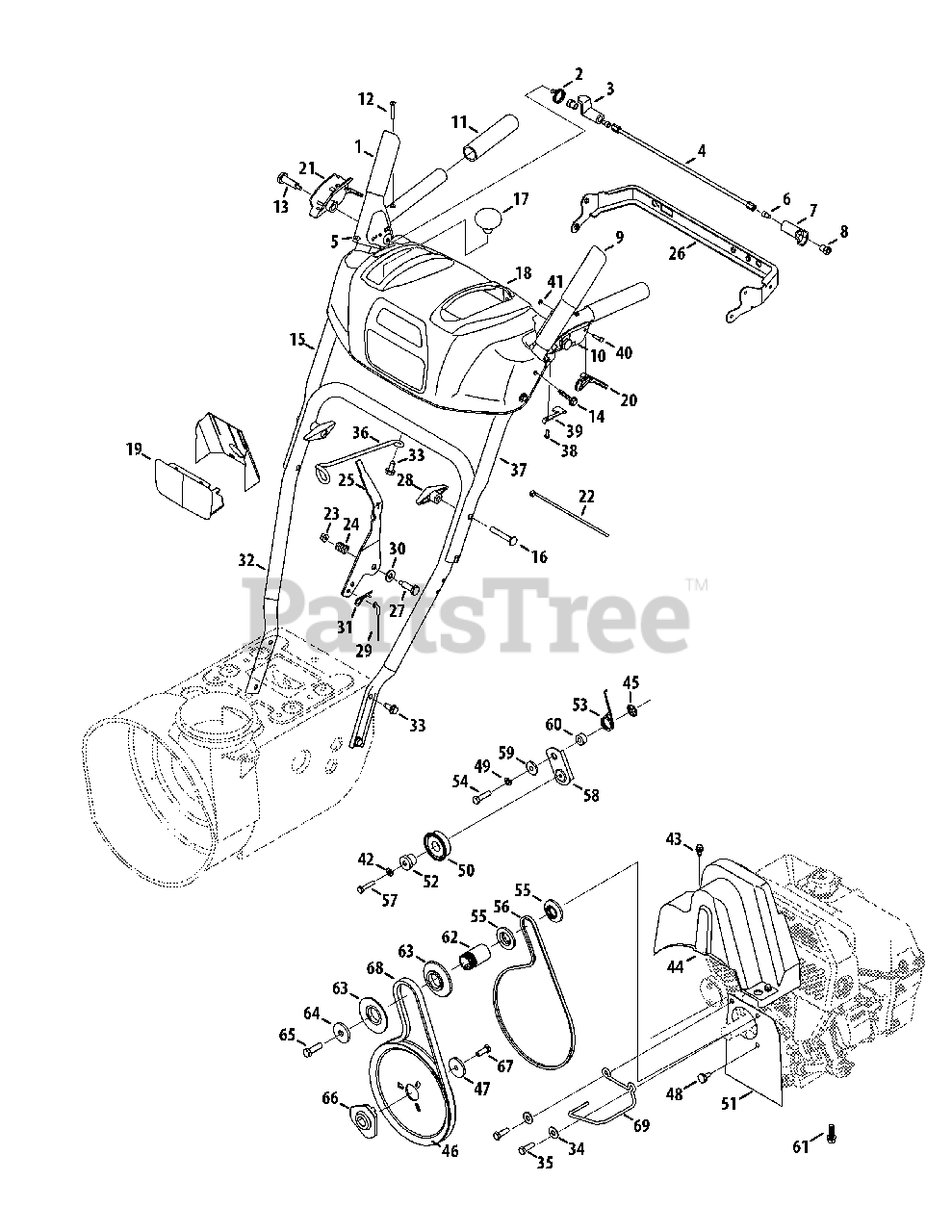 Craftsman 247.886940 (31AS58TF799) Craftsman Snow Thrower (2014